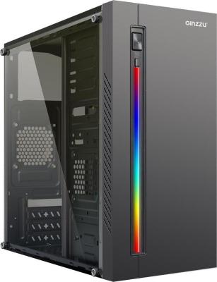 Корпус microATX GINZZU Ginzzu D370 Без БП черный