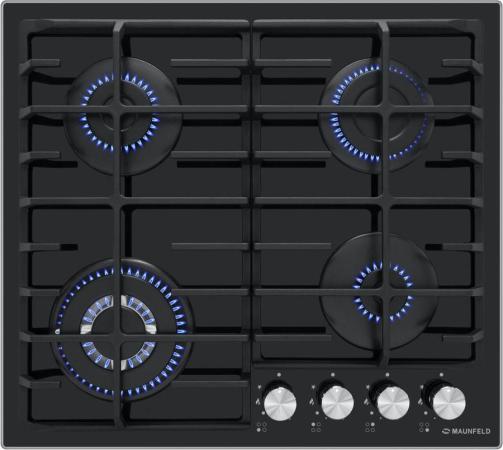 Варочная панель газовая Maunfeld EGHG.64.63CB/G черный