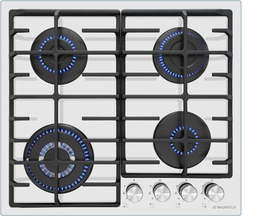 Варочная панель газовая Maunfeld EGHG.64.63CW/G белый