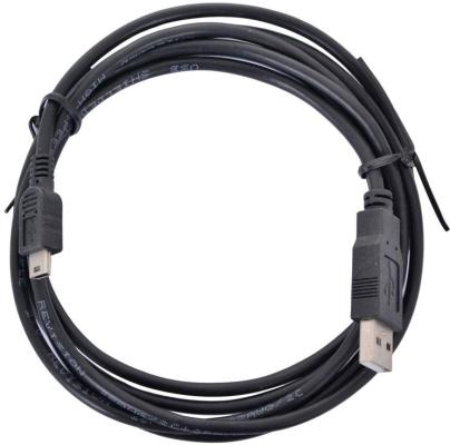 Кабель miniUSB 1.8м VCOM Telecom круглый черный