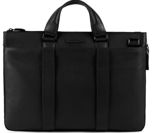 Сумка для ноутбука Piquadro Modus CA4021MOS/N черный натур.кожа