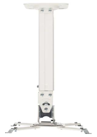 Кронштейн для проектора Onkron K5A белый макс.10кг потолочный поворотно-выдвижной и наклонный