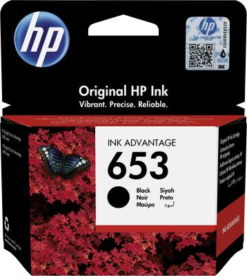 Картридж HP 653 360стр Черный