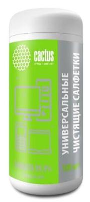 Салфетки влажные Cactus CS-ASC100 антибактериальные (100лист.) спиртовые