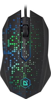 Мышь проводная Defender Event MB-754 чёрный USB