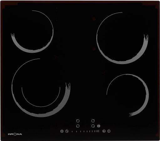 Варочная панель электрическая Krona ORSA 60 BL черный