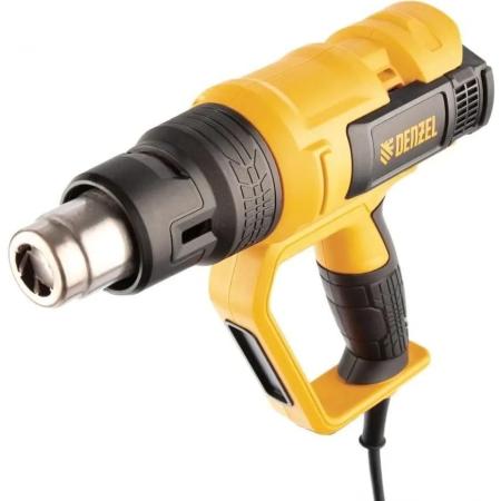 Фен технический HG-2000E, 2000 Вт, 2 режима, LCD дисплей// Denzel