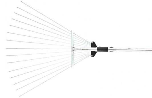 Грабли веерные стальные, 190-520х1200-1500 мм, 15 зубьев, раздвижные, стальной черенок// Palisad