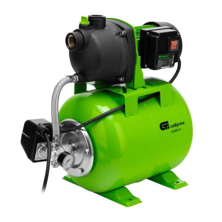 Насосная станция НС850-П, 850 Вт, напор 42 м, 3500 л/ч, ресивер 19 л// Сибртех