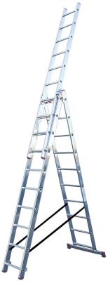 Трехсекционная универсальная лестница CORDA 3х10