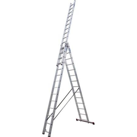 Трехсекционная универсальная лестница CORDA 3х14