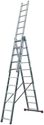 Трехсекционная универсальная лестница с допфункцией CORDA 3х11