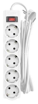 Сетевой фильтр CBR CSF 2505-5.0 5 розеток 5 м