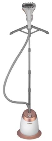 Отпариватель напольный Hyundai H-US02259 1800Вт белый/золотистый