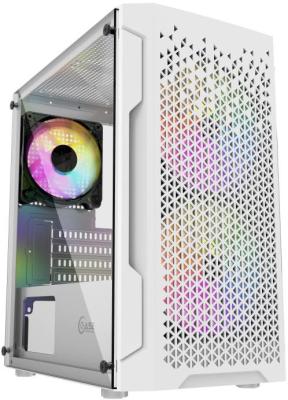 Корпус microATX Powercase CMIMZW-L3 Без БП белый