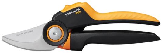Секатор плоскостной Fiskars PowerGear P921 черный/оранжевый (1057173)