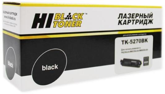 Тонер-картридж Hi-Black TK-5270BK 8000стр Черный