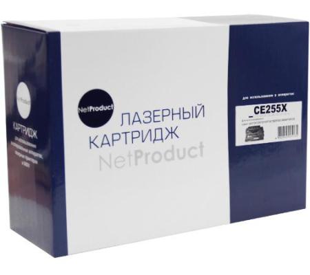 NetProduct CE255X Картридж для P3015/P3015d/P3015dn/P3015x (12500 стр.) с чипом