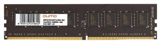 Оперативная память для компьютера QUMO QUM4U-8G3200P22 DIMM 8Gb DDR4 3200 MHz QUM4U-8G3200P22
