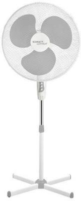 Вентилятор напольный Scarlett SC-SF111B27 45Вт скоростей:3 серый/белый