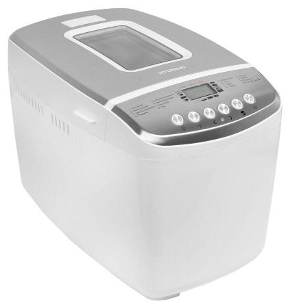 Хлебопечь Hyundai HYBM-M0815 белый серебристый