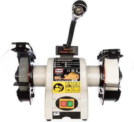 Станок шлифовальный PROMA BKL-1500 (25450150)  bkl-1500 двухдисковый шлифовальный станок 25450150