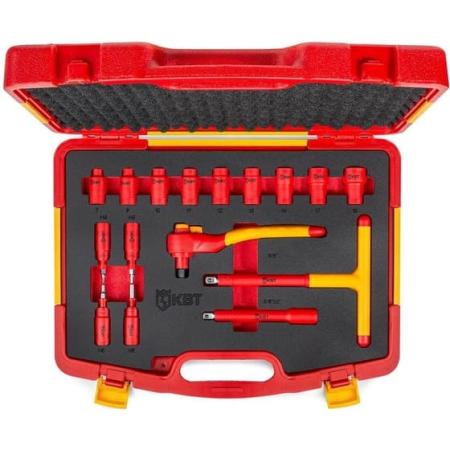 Набор инструментов КВТ НИИ-16 (71104)  набор диэлектрического инструмента 3/8 дюйма