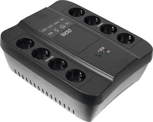 ИБП Powercom SPD-650U Spider 650VA/390W USB,AVR,RJ11,RJ45 (4+4 EURO)