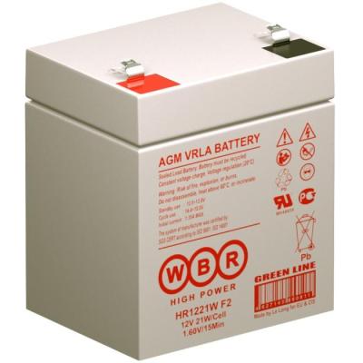 Аккумулятор 12V 5Ah WBR HR1221W F2