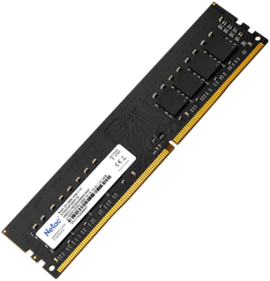 Оперативная память для компьютера Netac Basic DIMM 8Gb DDR4 2666 MHz NTBSD4P26SP-08