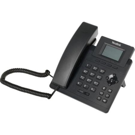 Телефон SIP Yealink SIP-T30P without PSU, 1 линия, PoE, без БП (SIP-T30P without PSU)