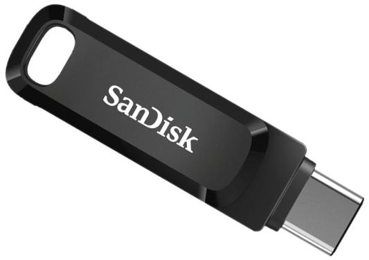 Флеш Диск Sandisk 64Gb Ultra Dual Drive Go SDDDC3-064G-G46 USB3.1 черный