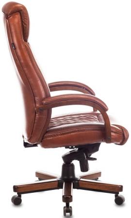Кресло руководителя Бюрократ T-9924WALNUT светло-коричневый