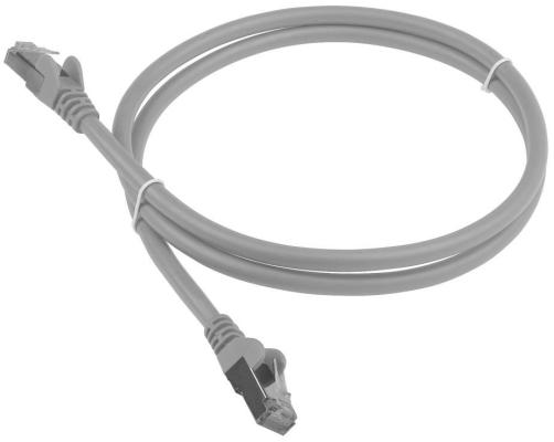 Патч-корд Lanmaster LAN-PC45/S6-0.5-GY FTP вилка RJ-45-вилка RJ-45 кат.6 0.5м серый LSZH
