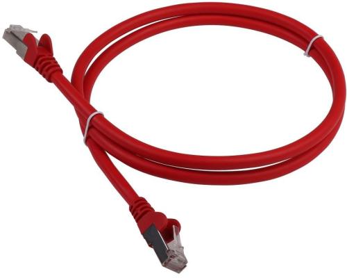 Патч-корд Lanmaster LAN-PC45/S6-1.0-RD FTP вилка RJ-45-вилка RJ-45 кат.6 1м красный LSZH