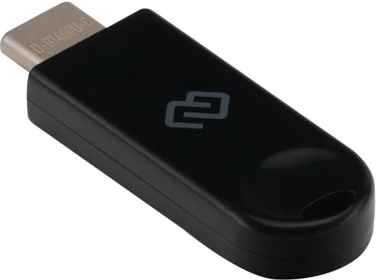 Адаптер USB Digma D-BT400U-C Bluetooth 4.0+EDR class 1.5 20м черный