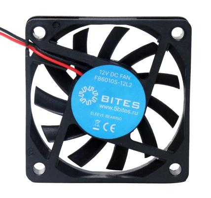 5bites Вентилятор FB6010S-12L2 60X10 / SLEEVE / 3200RPM / 2P