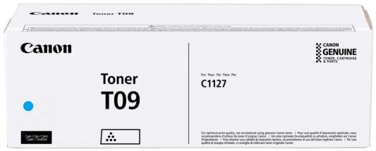 Тонер Canon T09 CY 3019C006 голубой туба для копира i-SENSYS X C1127iF, C1127i, C1127P