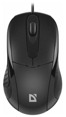 Мышь проводная Defender MB-580 чёрный USB