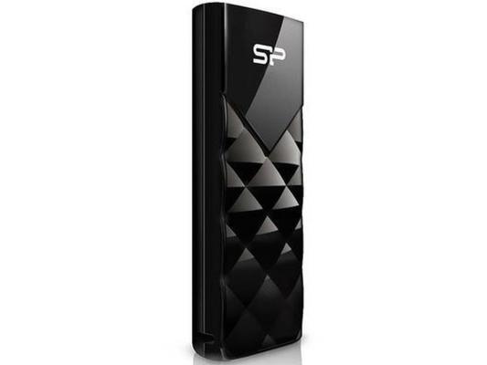Внешний накопитель 32GB USB Drive <USB 2.0 Silicon Power Ultima U3 Black (SP032GBUF2U03V1K)