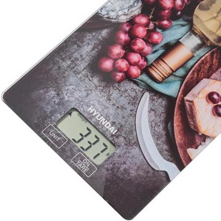 Весы кухонные Hyundai HYS-KG221 рисунок