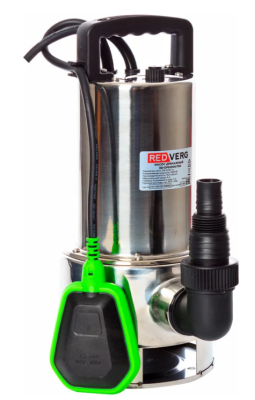 Насос садовый дренажный RedVerg RD-DPS1000/35S 1000Вт 19500л/час