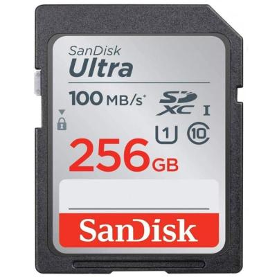 Флеш карта SDHC 256Gb Class10 Sandisk SDSDUNR-256G-GN3IN Ultra
