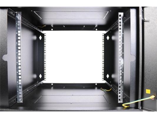ЦМО Шкаф телеком. настенный разборный 18U (600х650) дверь стекло,цвет черный (ШРН-Э-18.650-9005) (1коробка)