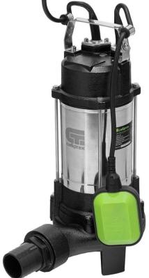 Фекальный насос СФН1100-Н, 1100 Вт, напор 10 м, 18000 л/ч, нож// Сибртех