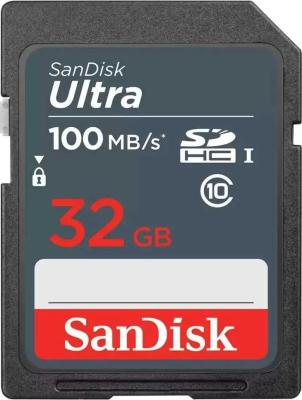 Карта памяти SDHC 32 ГбGb SanDisk Ultra