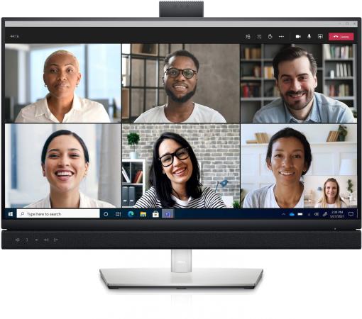 Монитор Dell 27" C2722DE черный IPS LED 8ms 16:9 HDMI M/M Cam матовая HAS Pivot 350cd 178гр/178гр 2560x1440 DisplayPort Ultra HD 2K (1440p) USB 8.8кг