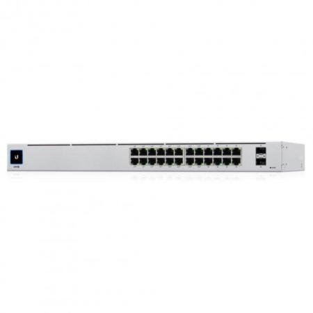 Коммутатор 24PORT 1000M 2SFP USW-24 UBIQUITI