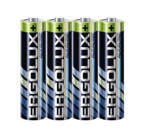Батарея Ergolux Alkaline LR03 SR4 AAA 1150mAh (4шт) спайка