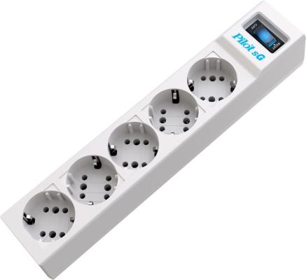 Сетевой фильтр Pilot SG 5 розеток 10 м